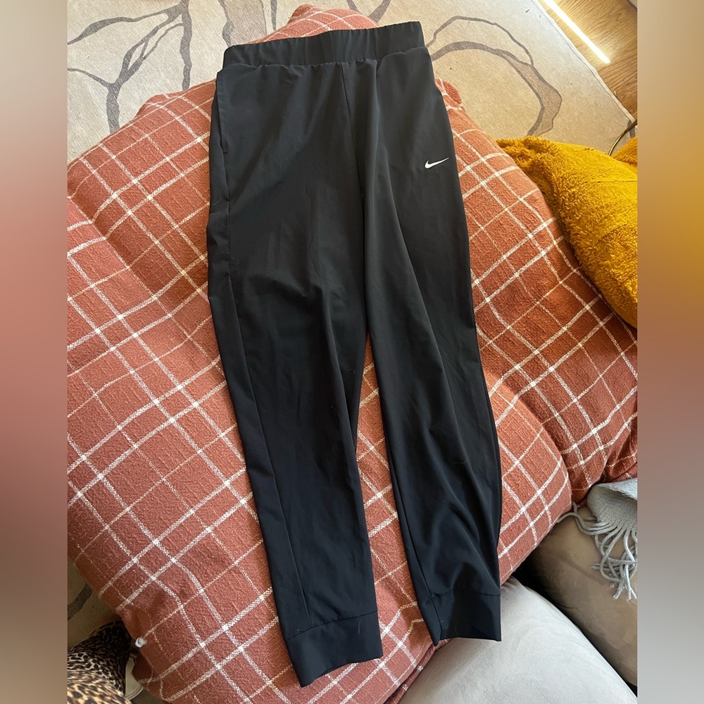 Nike Black Dri Fit Pants Joggers pockets